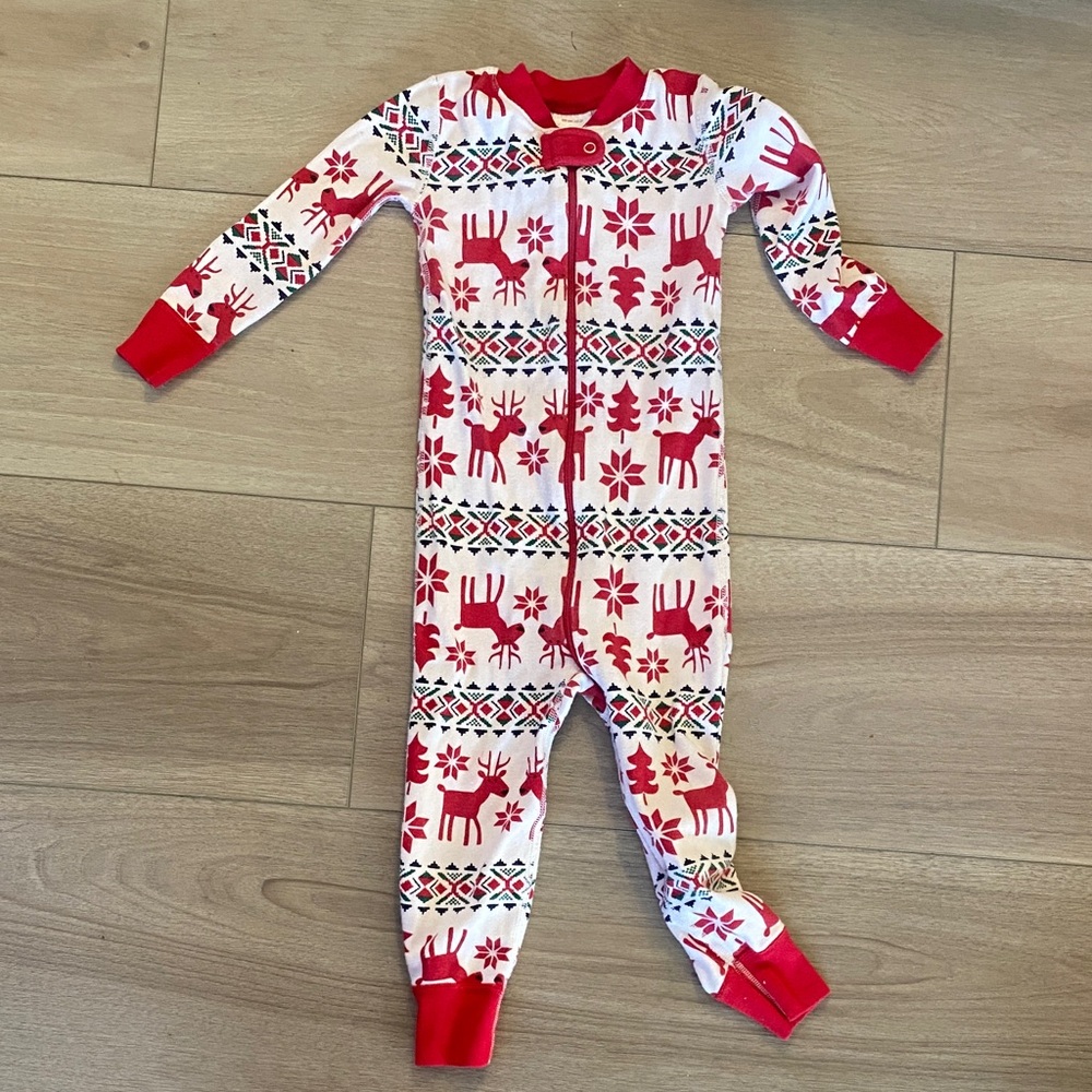 Holiday Dear Deer HannaJams Sleeper Pajamas